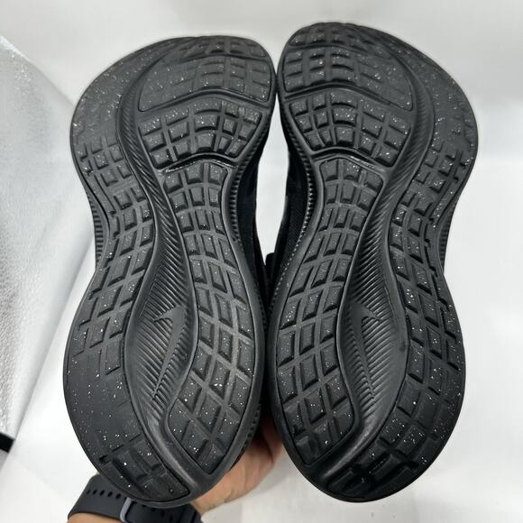 Nike Downshifter Women's Size 7 Triple Black Running Shoes CI9986-001 2019 - Picture 6 of 7